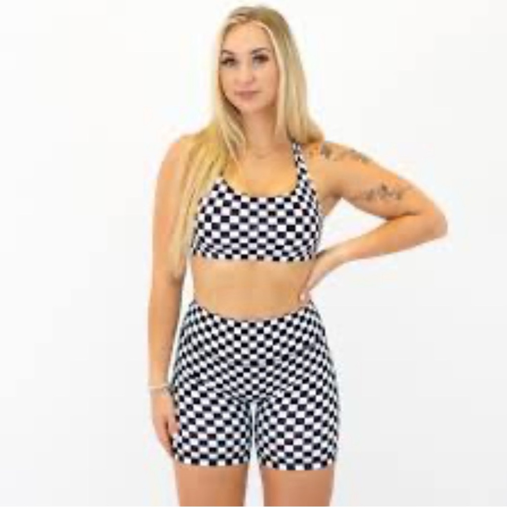 Vans Black and White Checkered Set